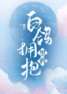 白鴿擁抱黑鴉